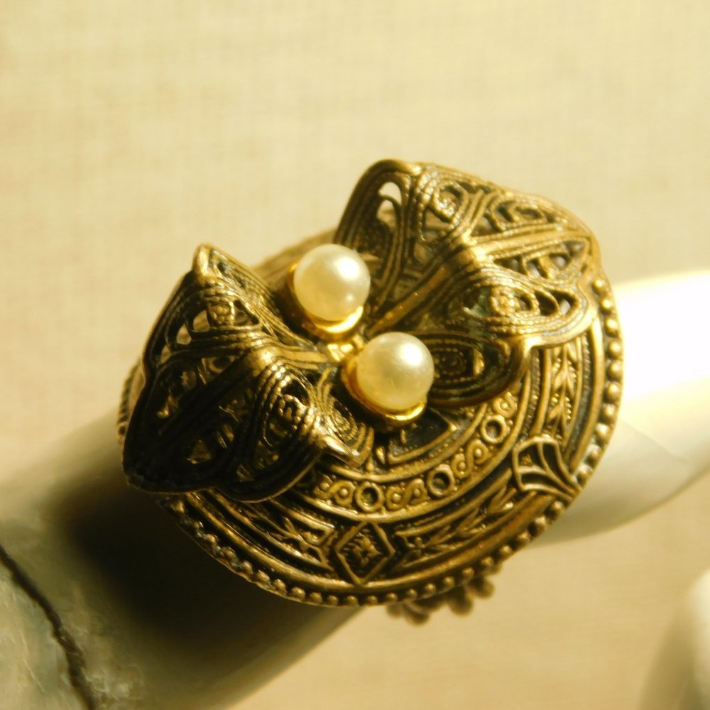 ADJUSTABLE RING MADE IN GERMANY - Picture 3 of 3